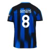 Camisola Inter de Milão Gosens 8 1º Equipamento 2023-24 Manga Curta